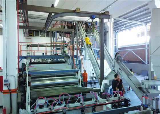 China PE van de de Uitdrijvingslijn van het hoog rendement Plastic Blad Blad die Machine maken leverancier