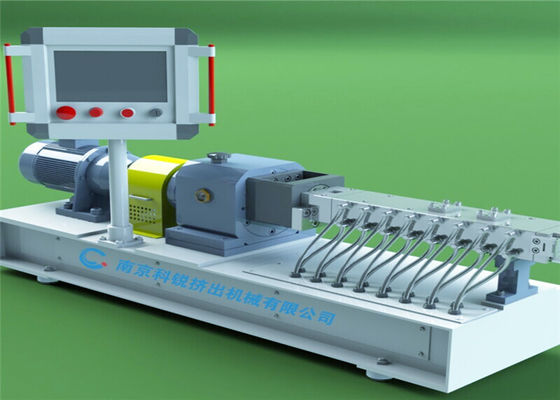 China 16mm Extruder van de Laboratorium de Tweelingschroef voor Plastiek die Bank Hoogste Type samenstellen leverancier