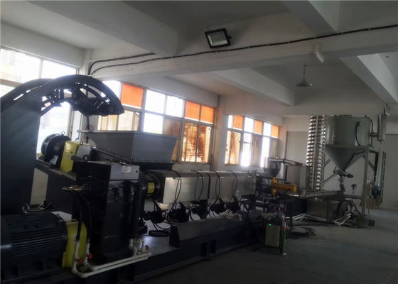 China De enige Machine van de Schroefextruder voor Hoge Vuller PE+Talc met Output 1000kg/hr leverancier